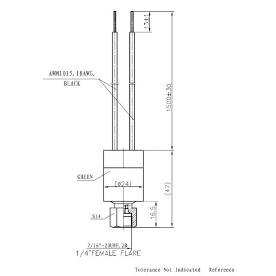 THINK CONTROL FAN PRESSURE F-14x10W2 SPST NO
